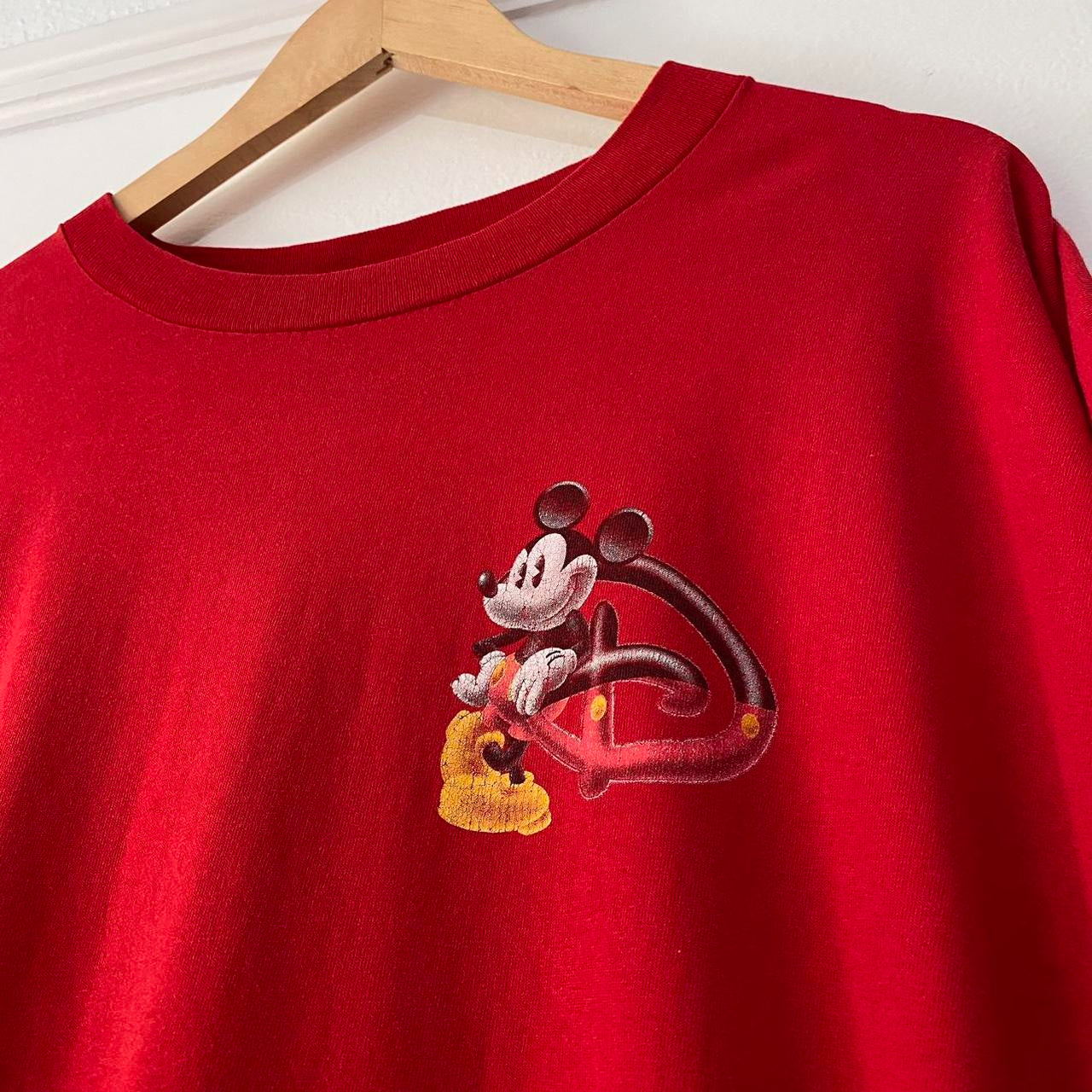 Vintage Disney Letters Long Sleeve (XL)