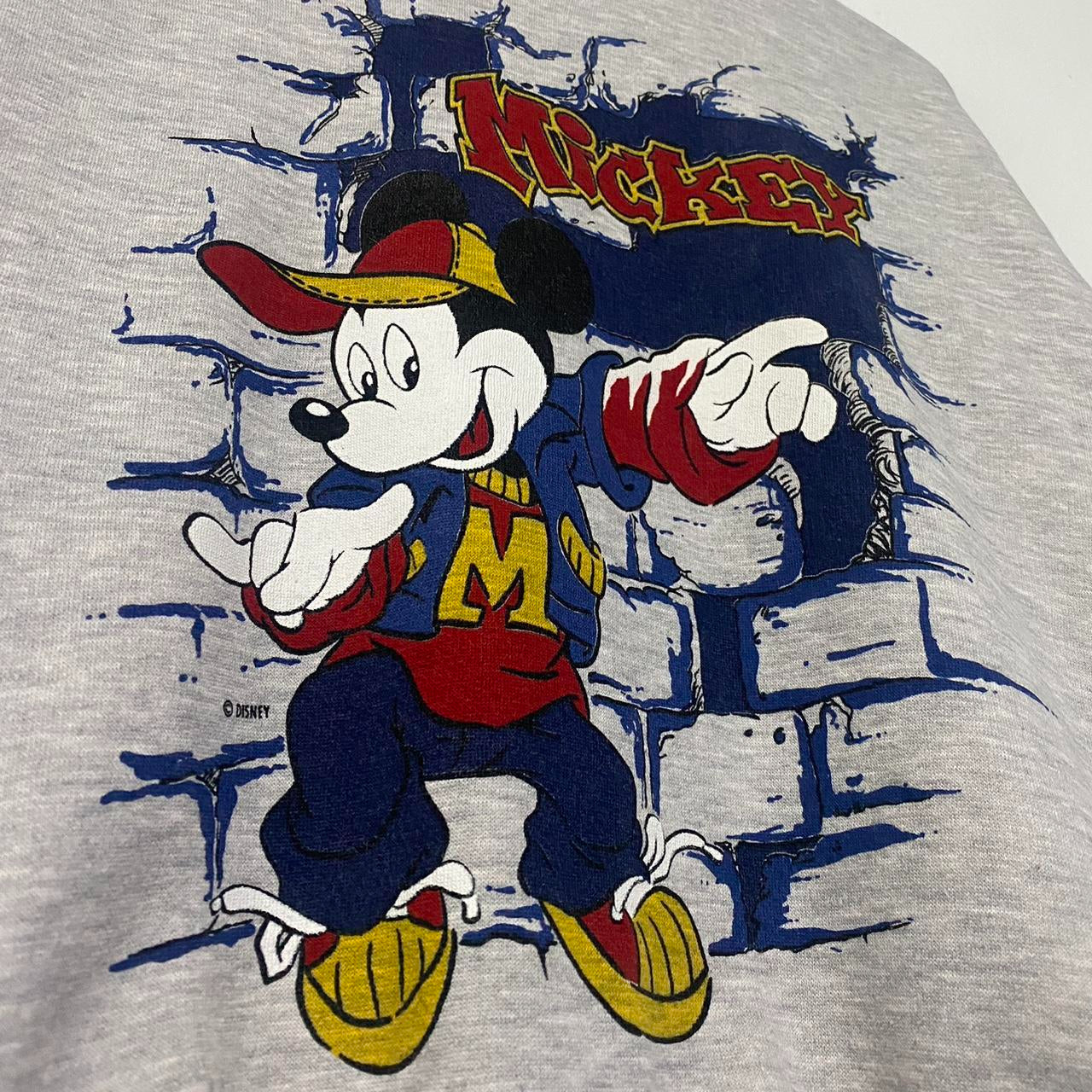 Vintage Mickey Mouse Hip Hop 90s Sweatshirt (XS)