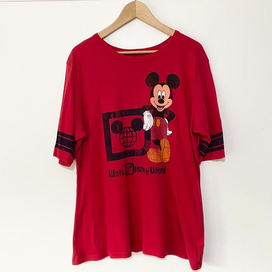 Walt Disney World Retro Mickey T Shirt (Women's L)