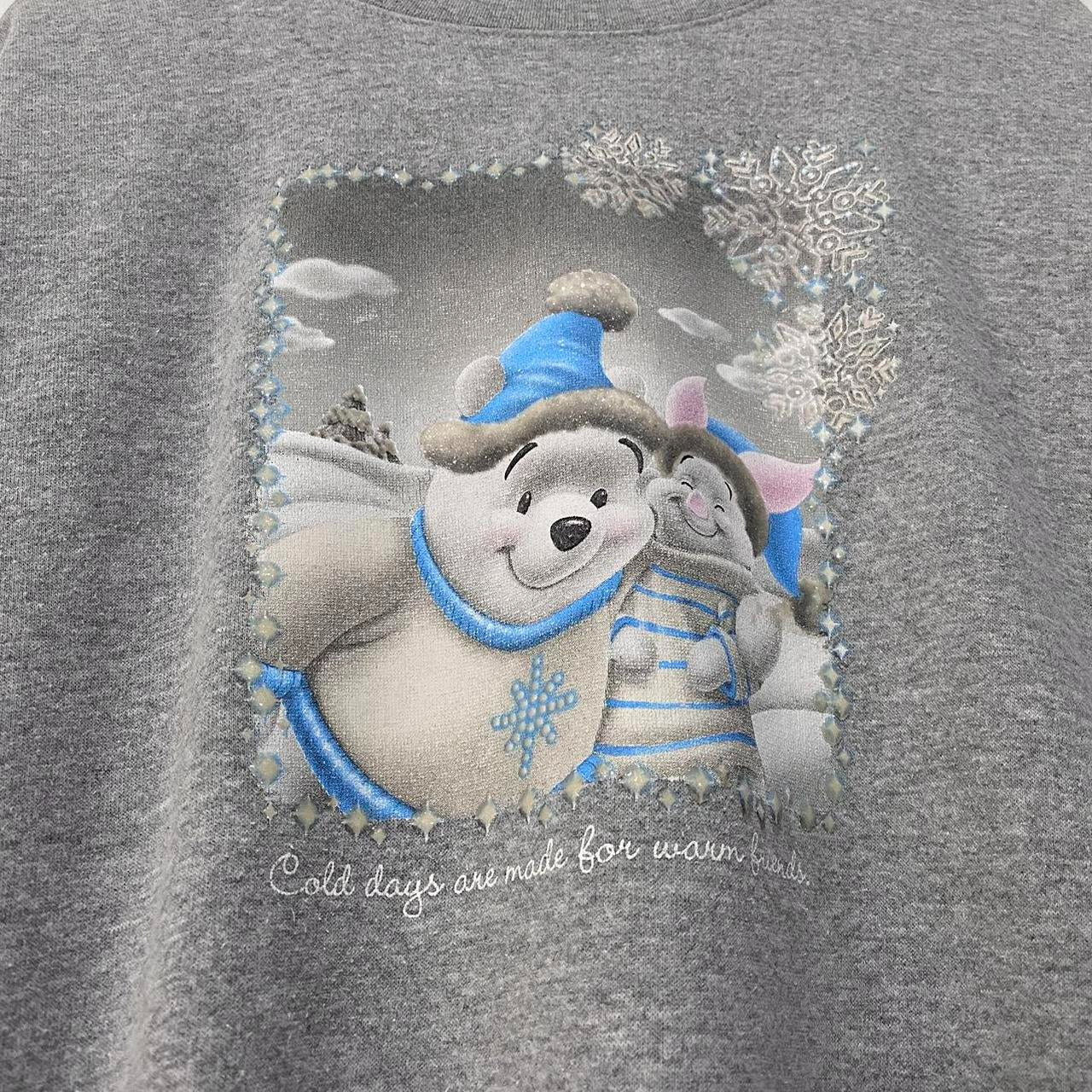 Vintage Piglet & Pooh Cold Days 00s Sweatshirt (XL)