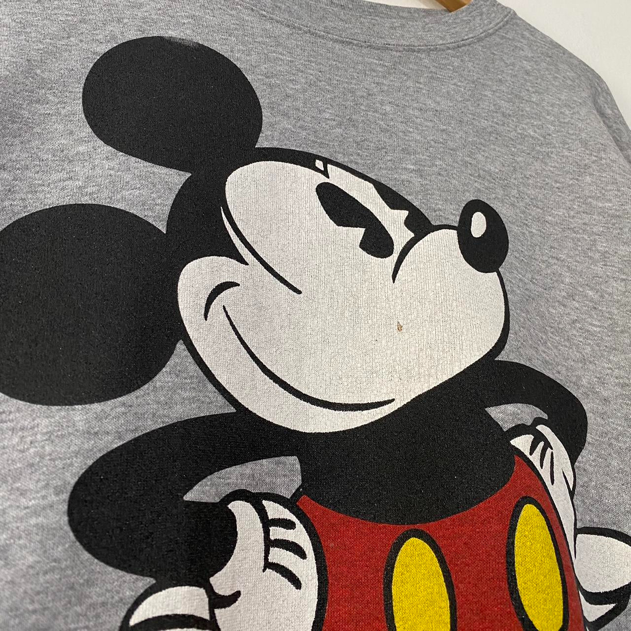 Vintage Mickey Mouse Big Graphic Sweatshirt (L)