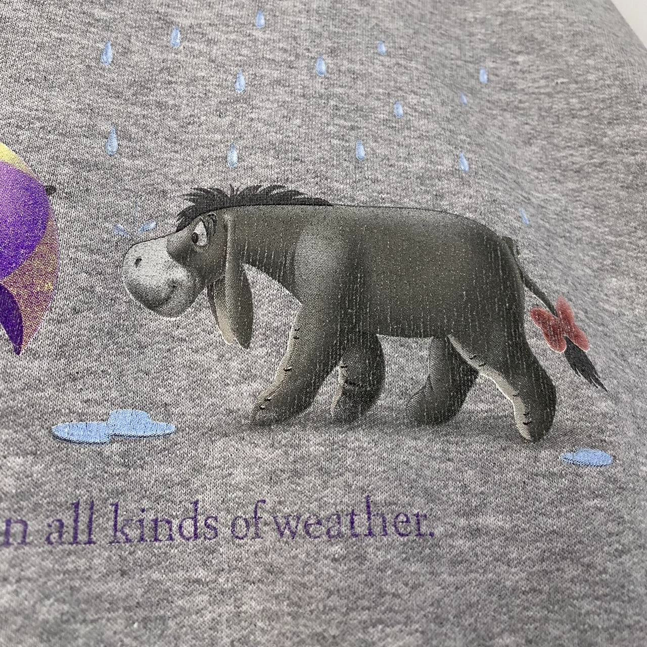 Vintage Pooh & Friends Rainy Day Sweatshirt (M)