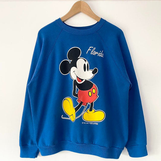 Vintage Mickey Mouse Florida 80s Sweatshirt (L)