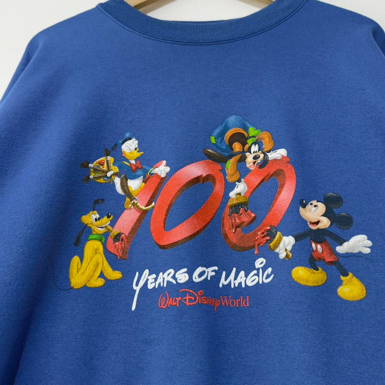 Vintage Disney World 100 Years of Magic 2001 Sweatshirt (XL)