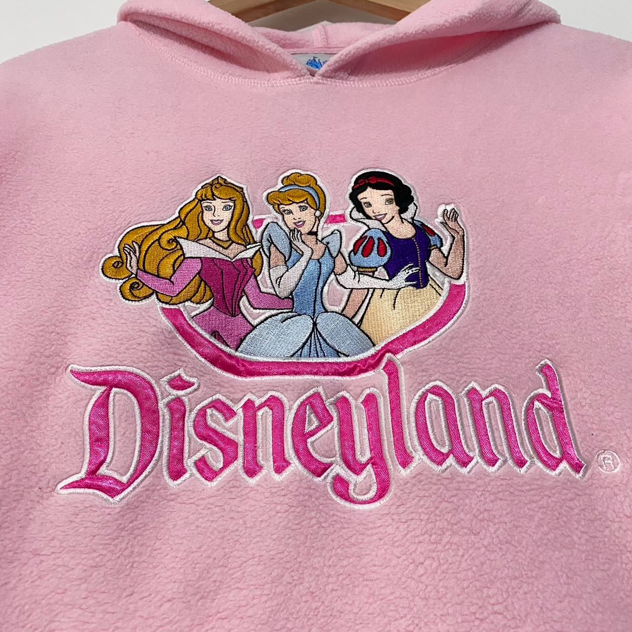 Vintage Disneyland Princesses Fleece Hoodie (Youth L/Adult XS)