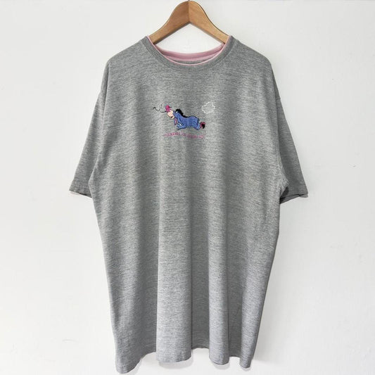 Vintage Eeyore Butterfly 90s T Shirt (XXL)