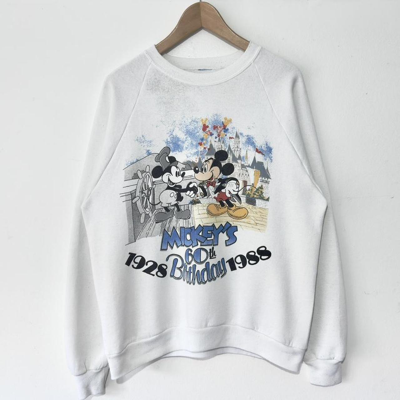 Vintage Mickey's 60th Birthday 1988 Sweatshirt (M)