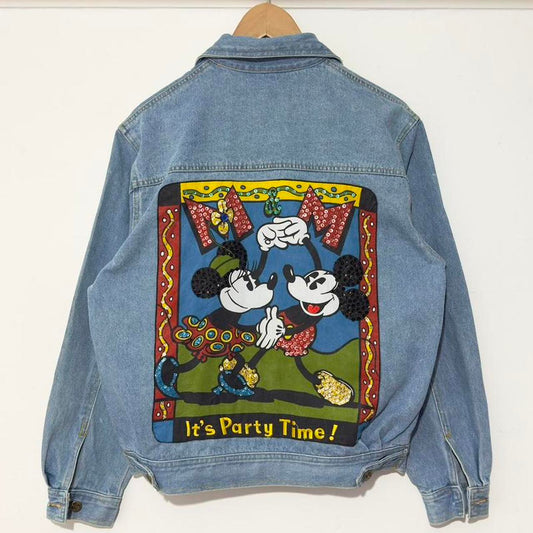 Vintage Dancing Mickey & Minnie 90s Jacket (S)