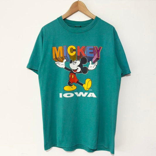 Vintage Mickey Iowa 90s T Shirt (L)