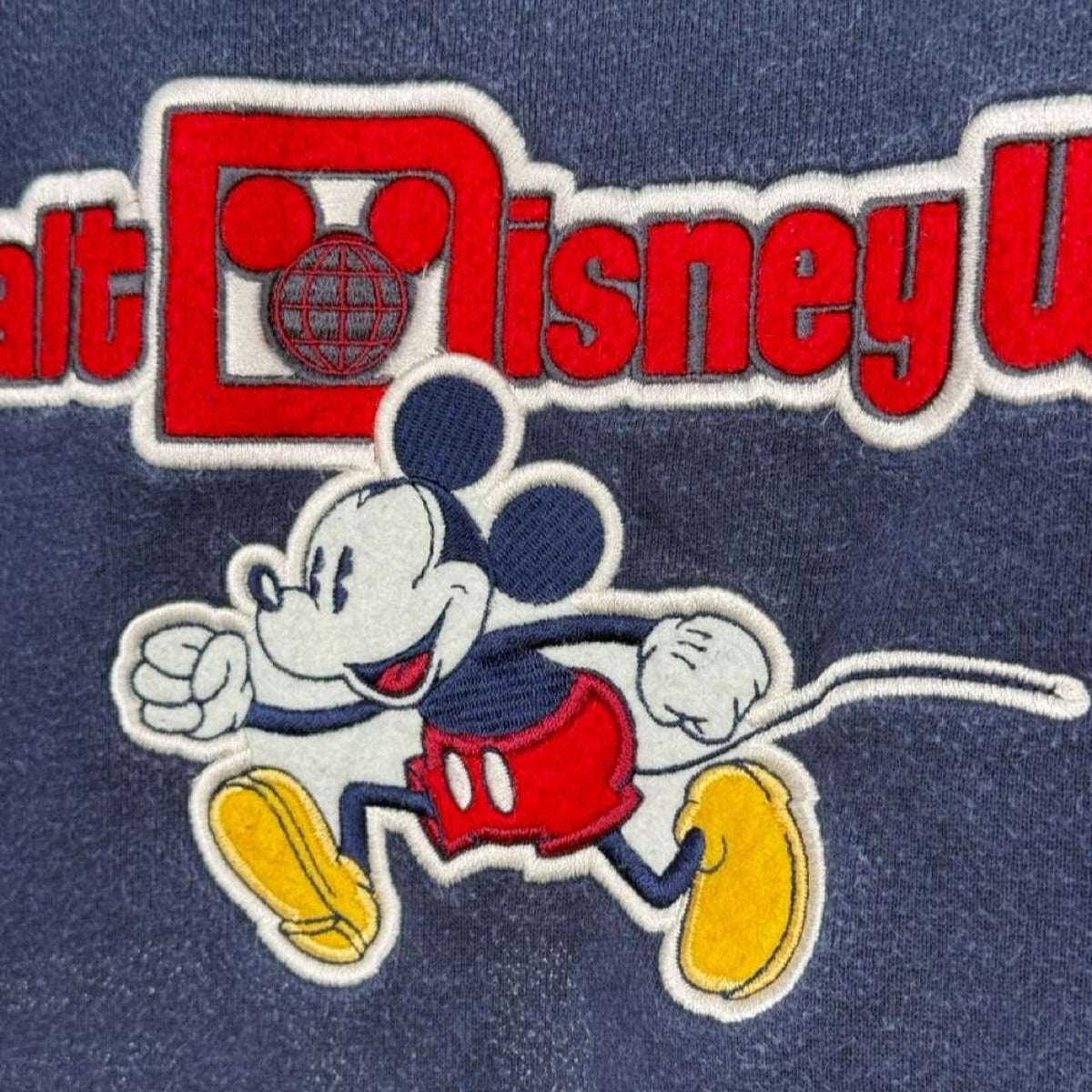 Walt Disney World 71 Embroidered Navy Hoodie (XL)