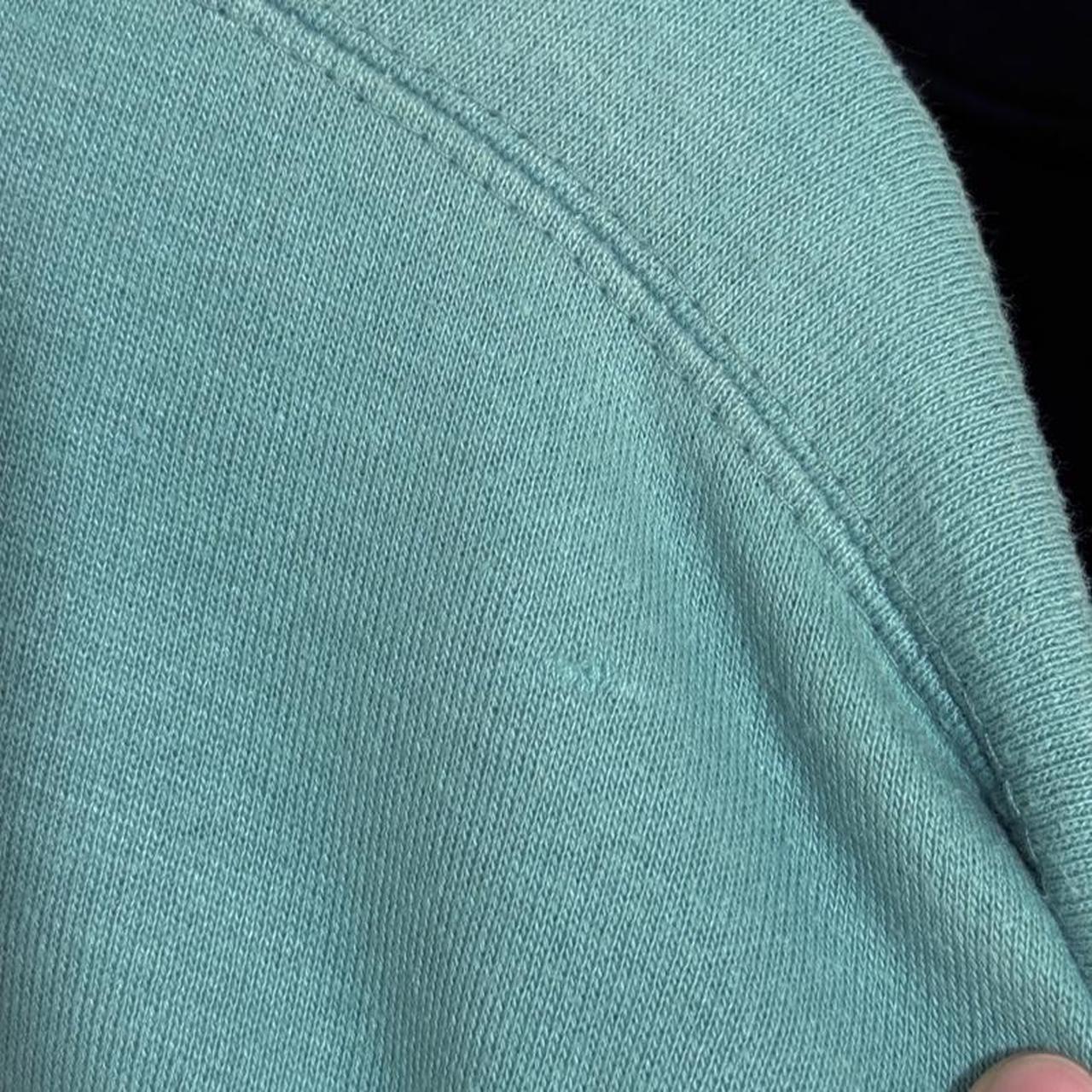 Vintage 90s Mickey Mouse Embroidered Green Sweatshirt (L)
