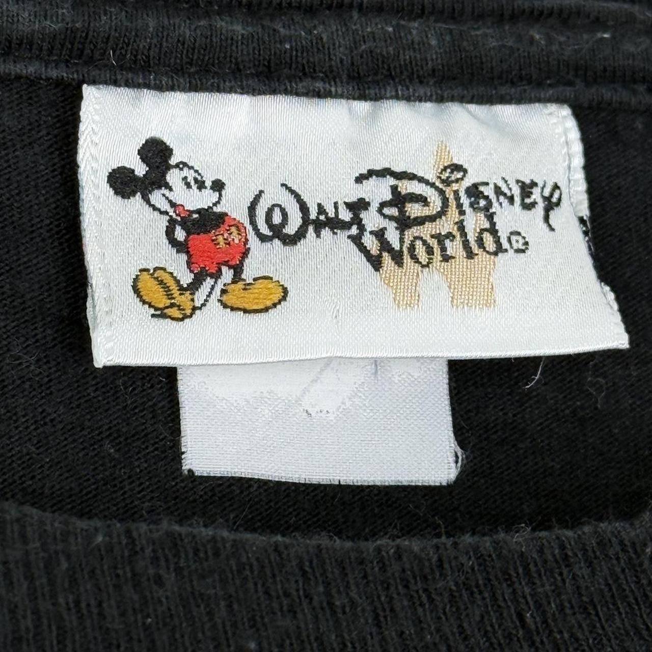Vintage 1998 Walt Disney World Sorcerer Mickey Black T Shirt (XXL)