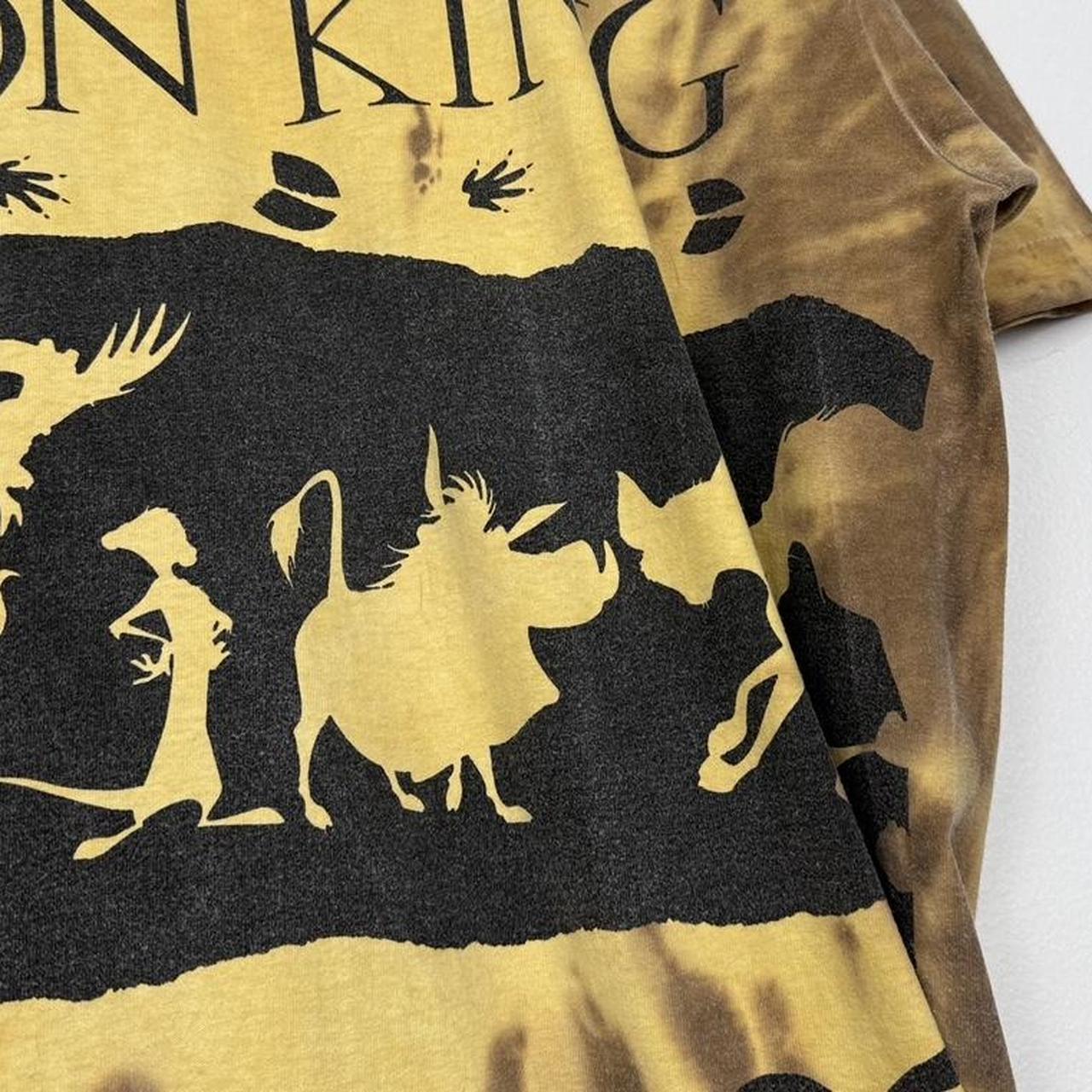 Vintage Disney's The Lion King Tie Dye 90s T Shirt (XL)