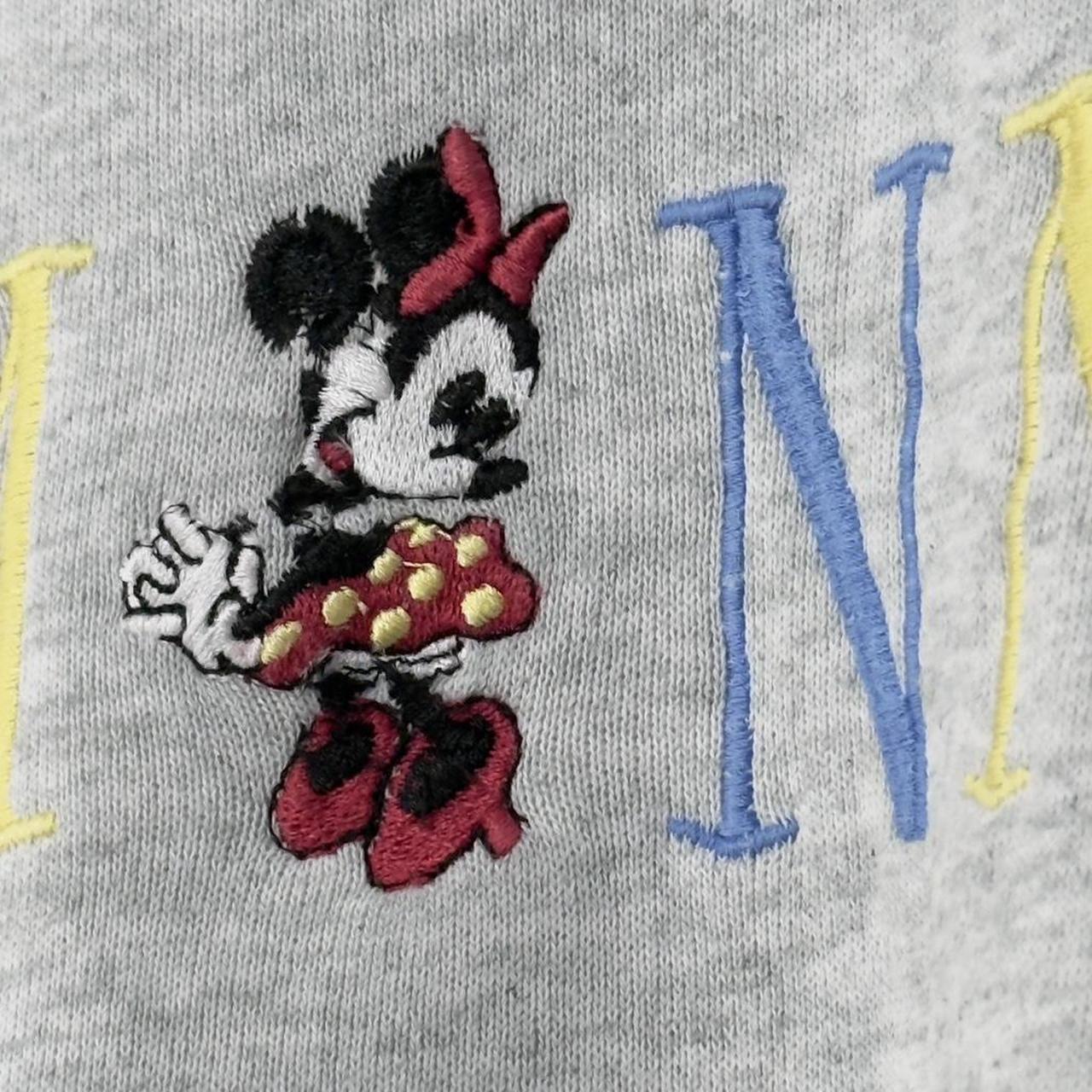 Vintage Minnie Mouse Embroidered 90s Sweatshirt (L)