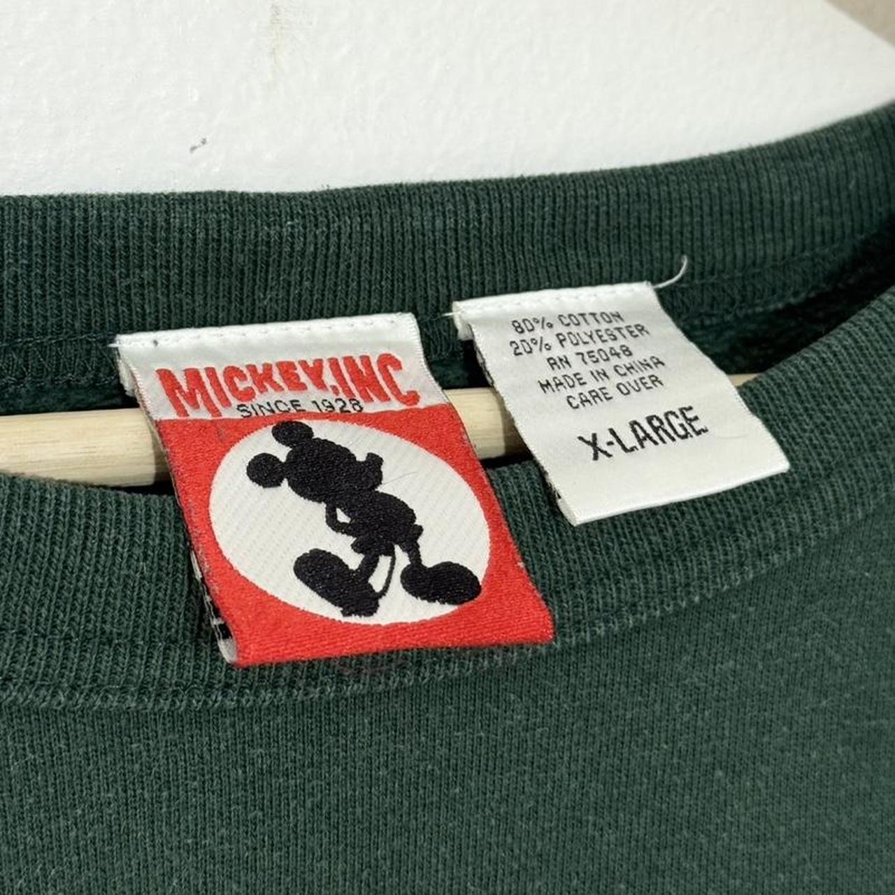 Vintage Mickey Jeans Embroidered 90s Sweatshirt (XL)