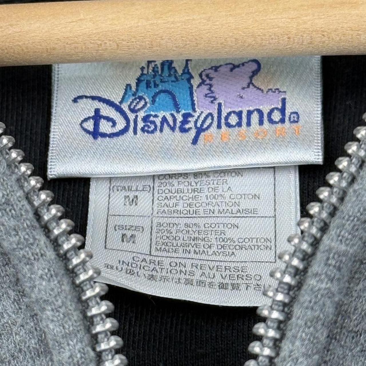 Vintage Disneyland Grumpy 00s Zip Up Hoodie (M)
