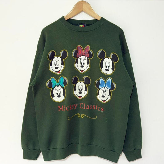 Vintage Mickey Classics 90s Sweatshirt (M)