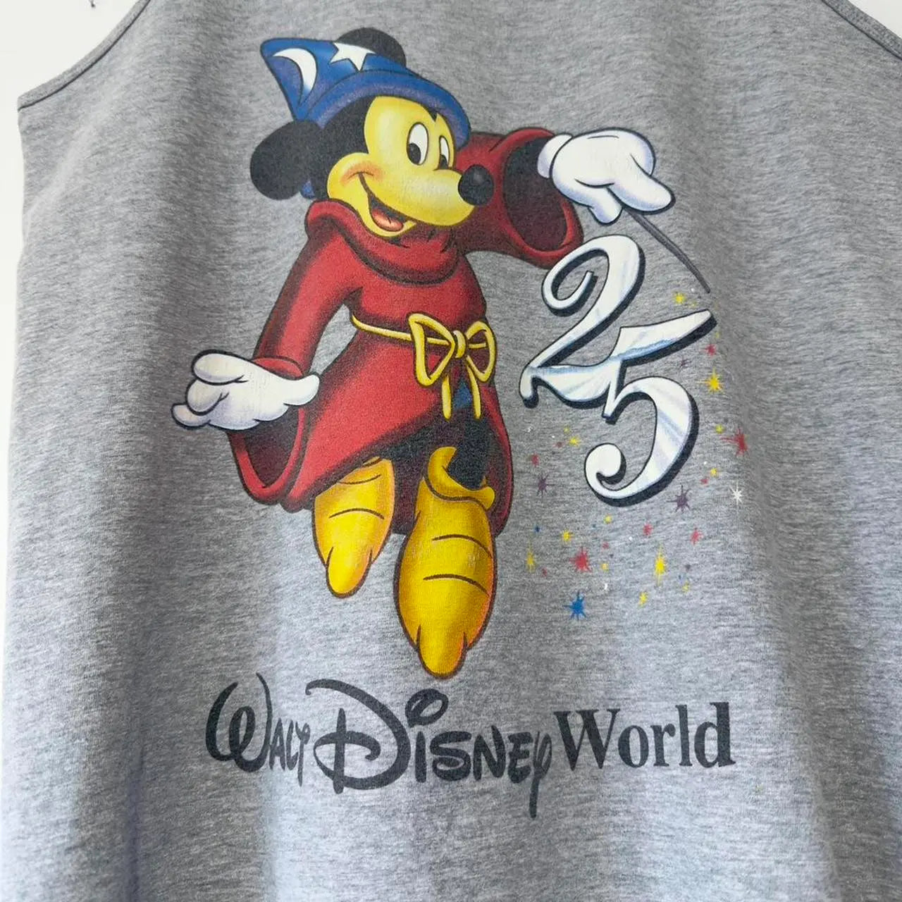 Vintage Walt Disney World 25th Anniversary 90s Vest Tank Top (L)