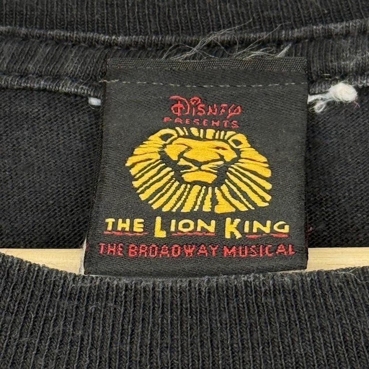 Vintage The Lion King Broadway Musical 00s T Shirt (XL)