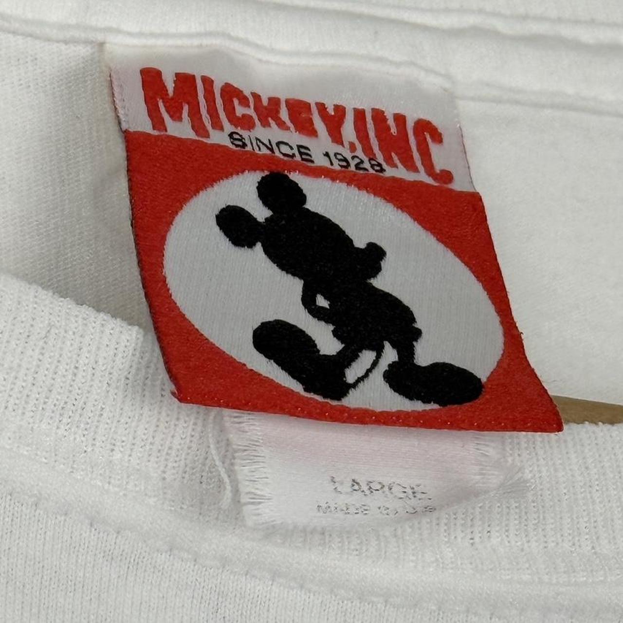 Vintage Mickey Mouse Art Walt Disney World 90s T Shirt (L/XL)