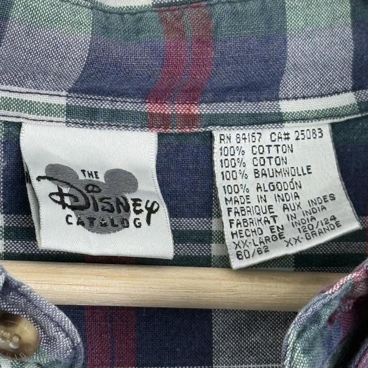 Vintage Tigger Disney Store Check 90s Button Shirt (XXL)
