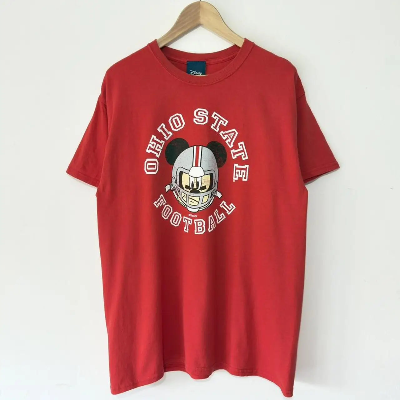 Disney Ohio State American Football Mickey T Shirt (L)