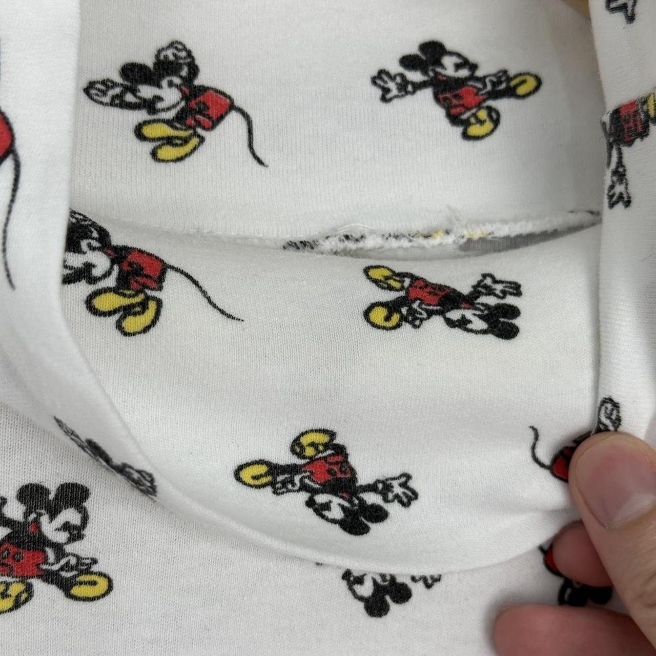 Vintage Mickey Mouse 90s Roll Neck Long Sleeve (M)
