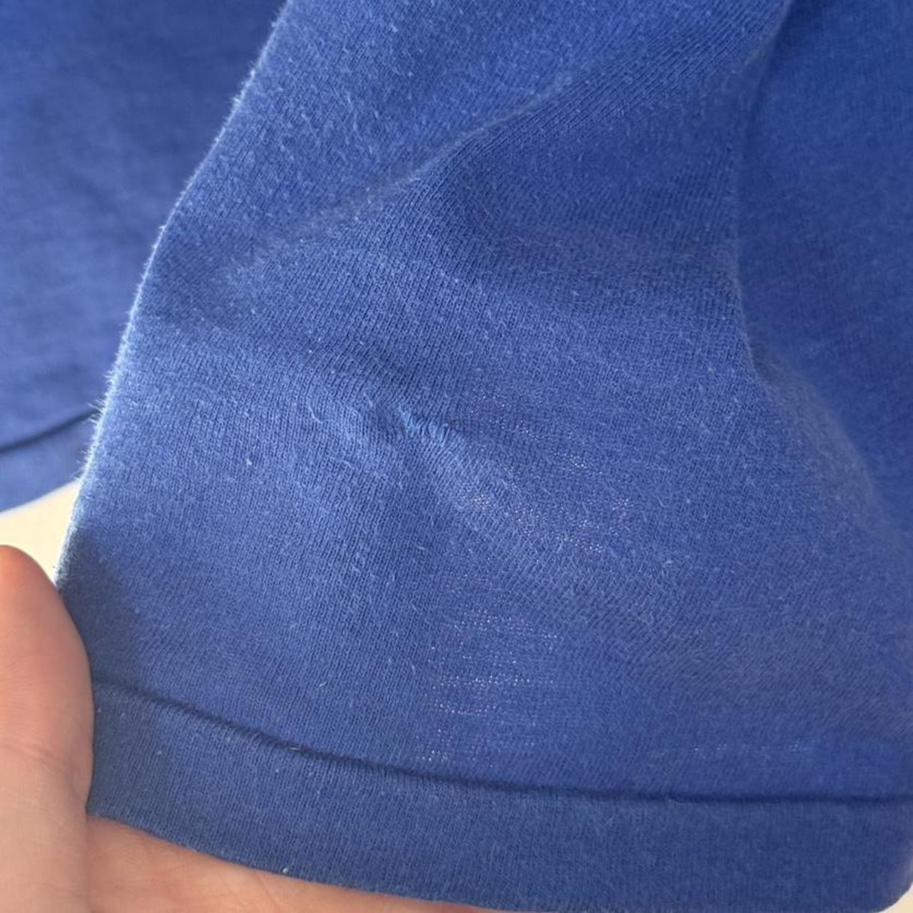 Vintage Mickey Mouse 90s Graphic Blue T Shirt (XL)