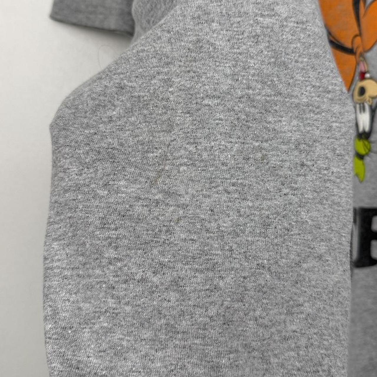 Disney Goofy Upside Down Grey T Shirt (L/XL)