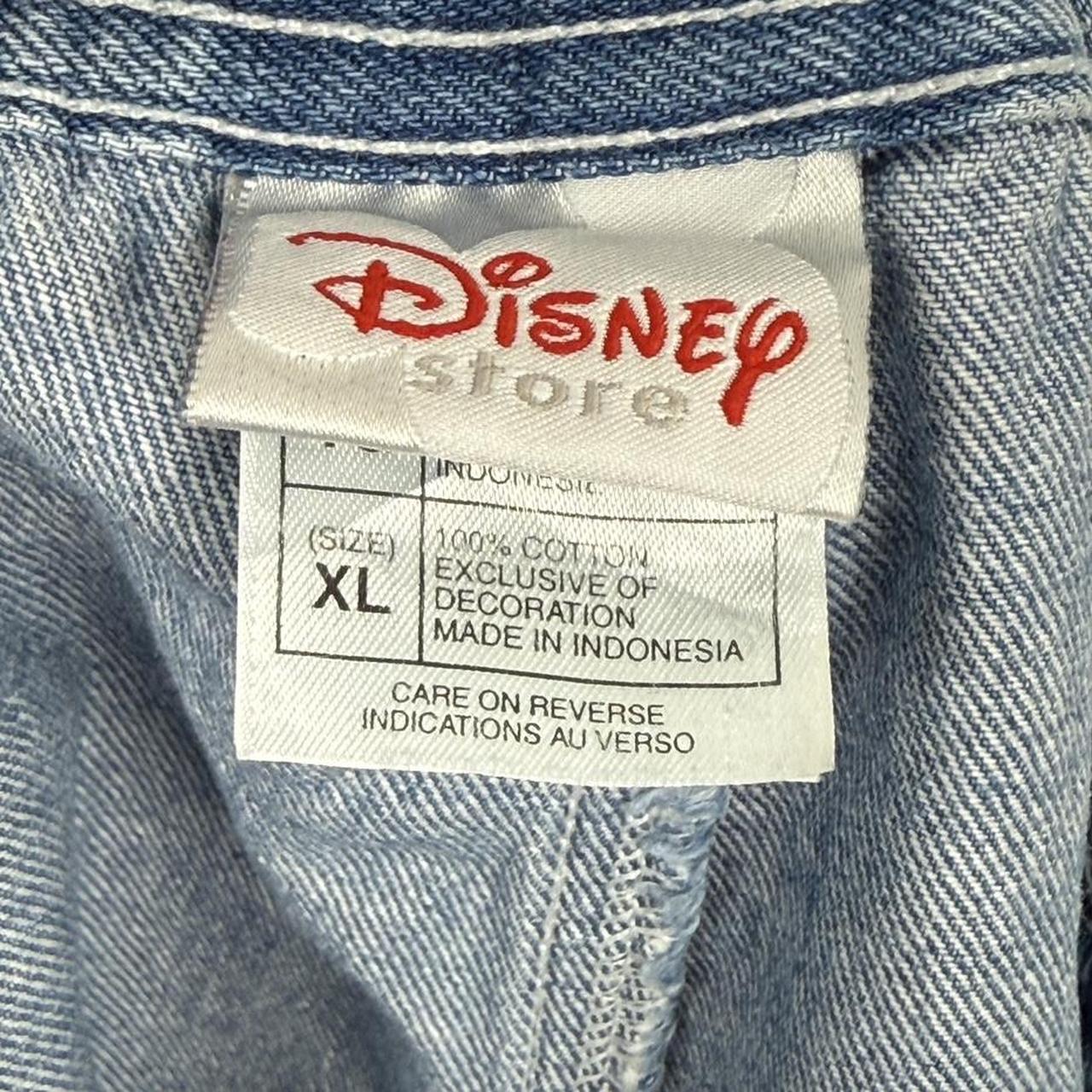 Vintage Mickey Mouse Embroidered Disney Store 00s Denim Shorts (XL)