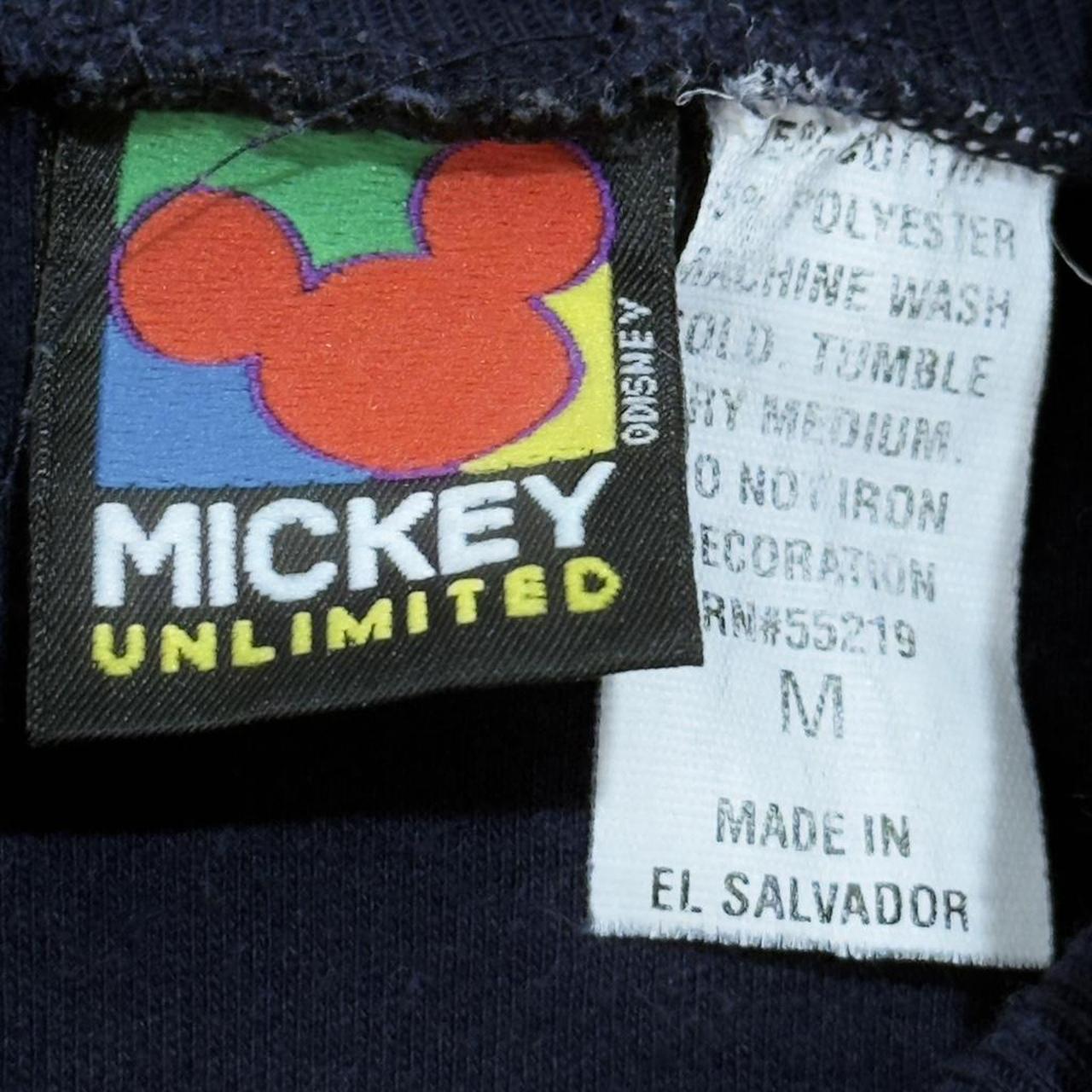 Vintage Mickey Roll Neck Long Sleeve (M)