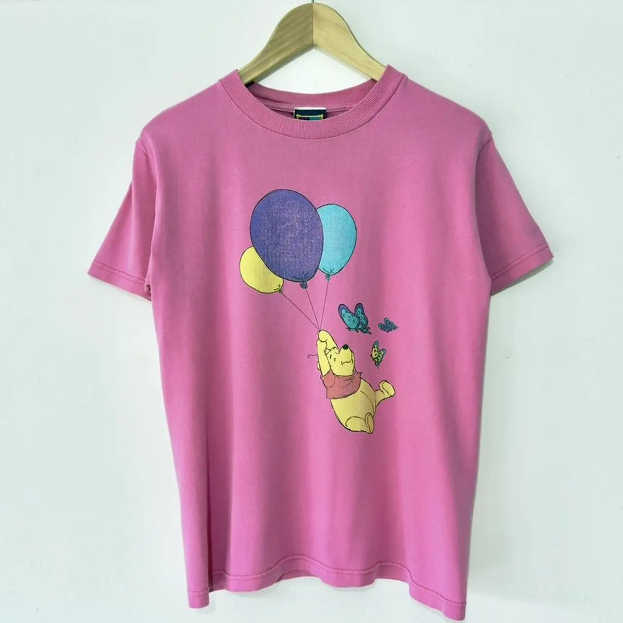 Vintage Winnie the Pooh Balloons & Butterflies 90s T Shirt (S)