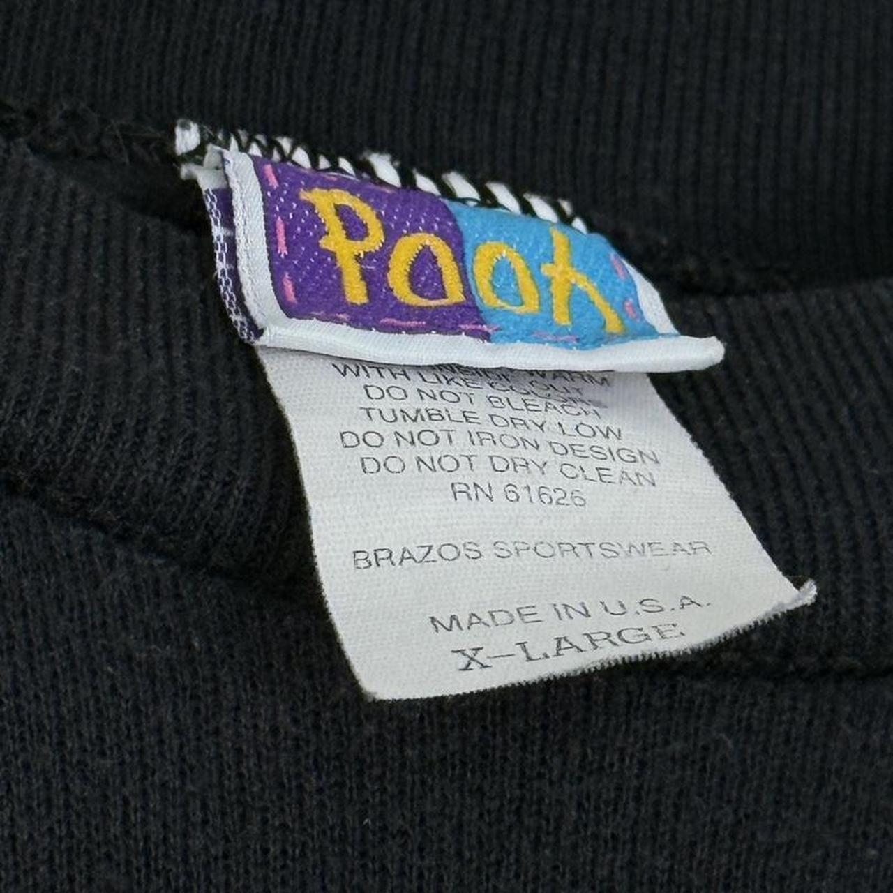 Vintage Winnie the Pooh Embroidered Outline 90s Sweatshirt (M/L)