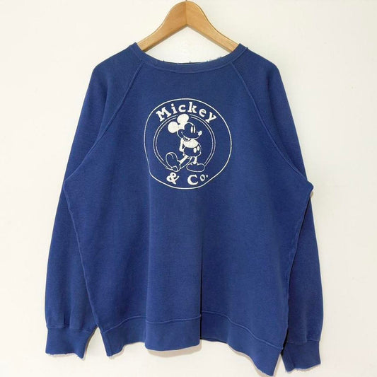 Vintage Mickey & Co Distressed Sweatshirt (L)