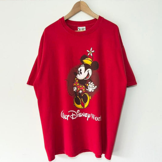 Vintage Walt Disney World Minnie Mouse 00s T Shirt (XL)
