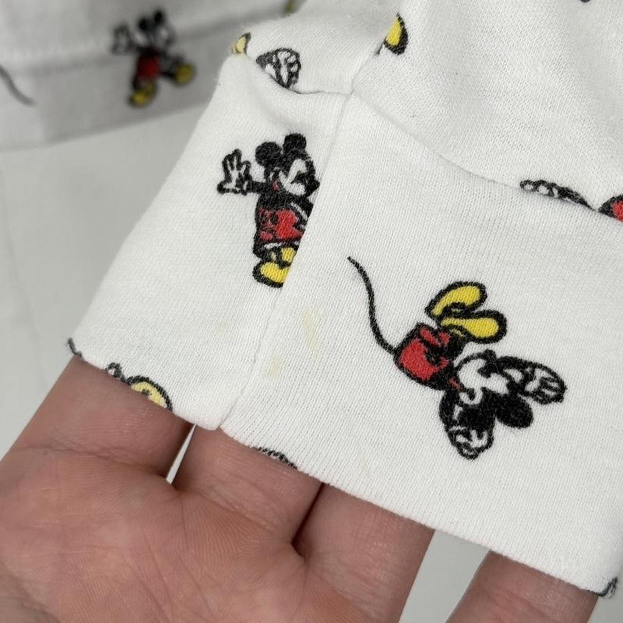 Vintage Mickey Mouse 90s Roll Neck Long Sleeve (M)
