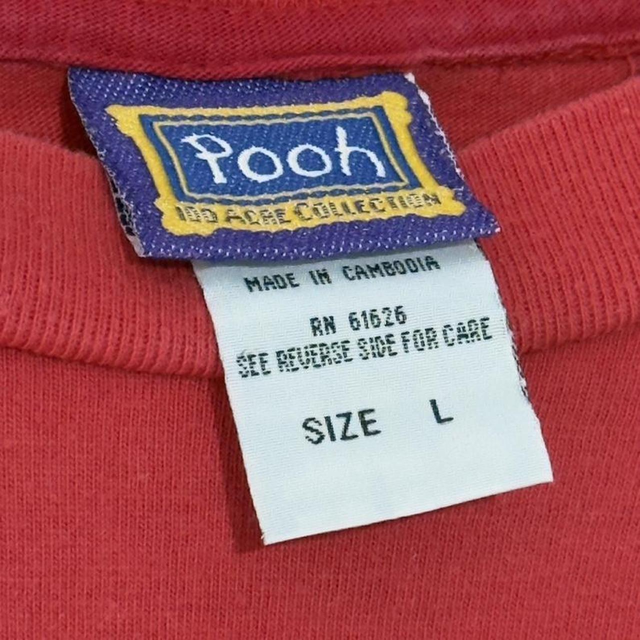 Vintage Winnie the Pooh Embroidered 90s T Shirt (M/L)