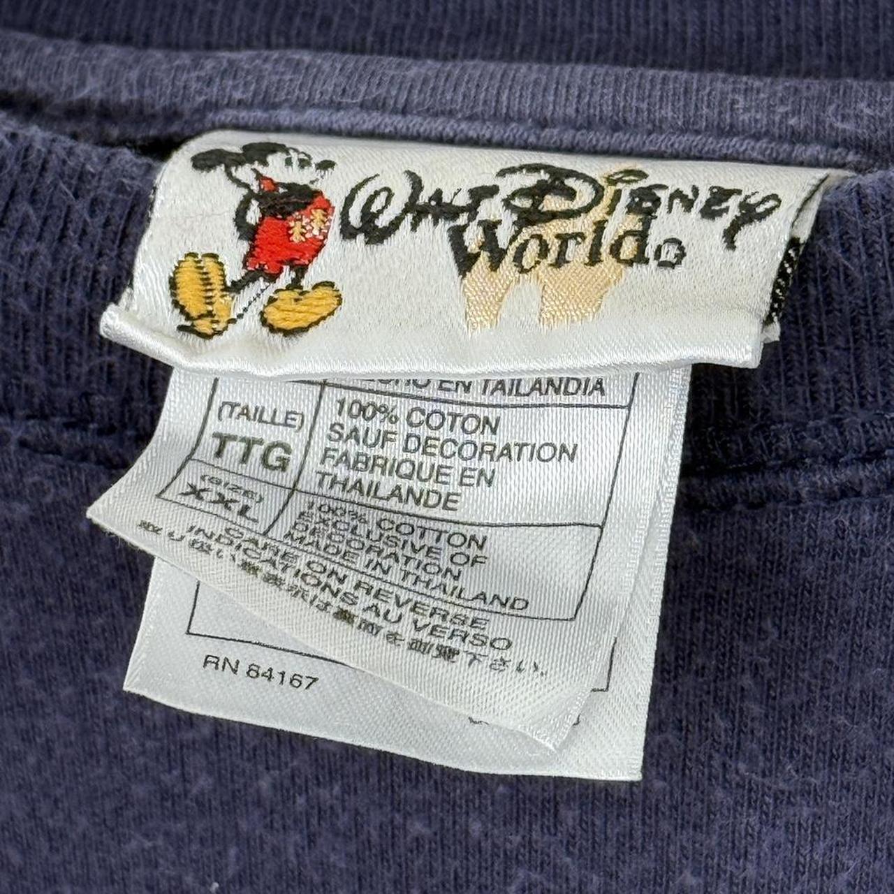 Vintage Walt Disney World Embroidered 00s Long Sleeve (XXL)