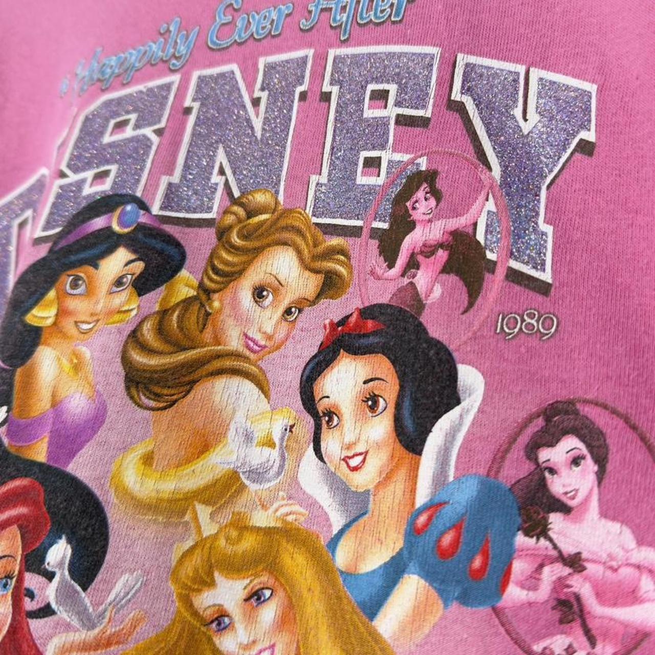 Vintage Disney Princesses Happily Ever After 00s T Shirt (S/M)