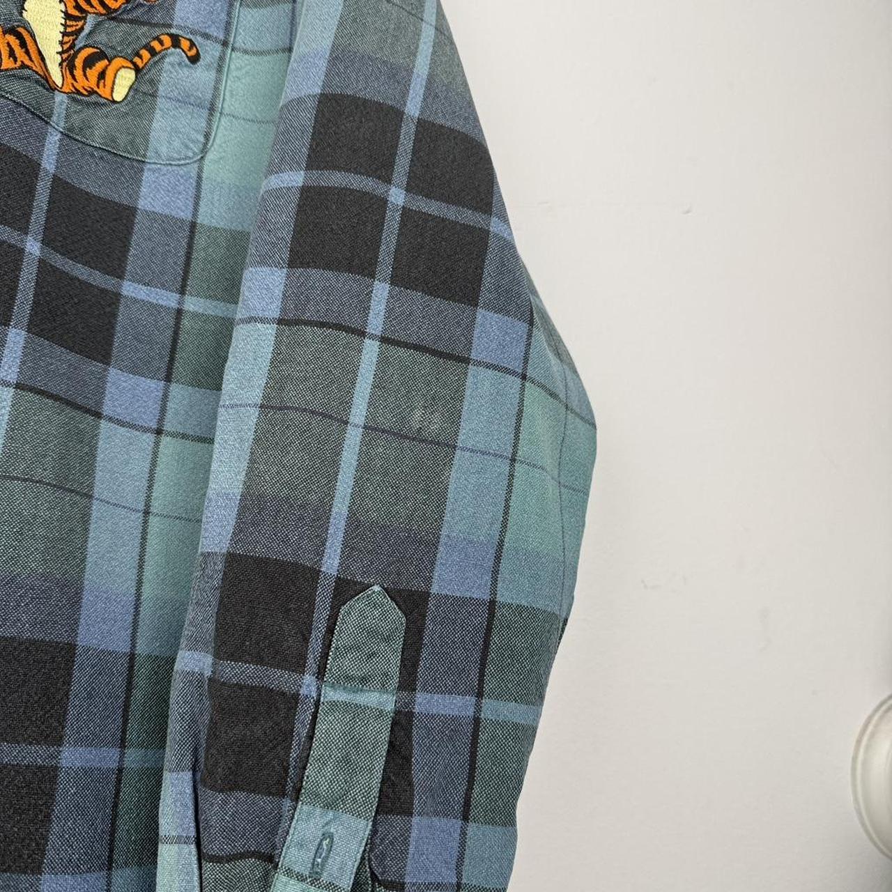 Vintage Tigger Checked 90s Long Sleeve Shirt (L)