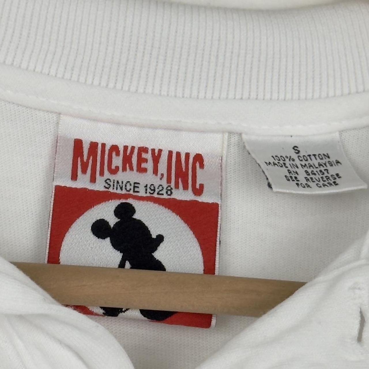 Vintage Mickey Mouse Polo Shirt 90s Polo Shirt (S)
