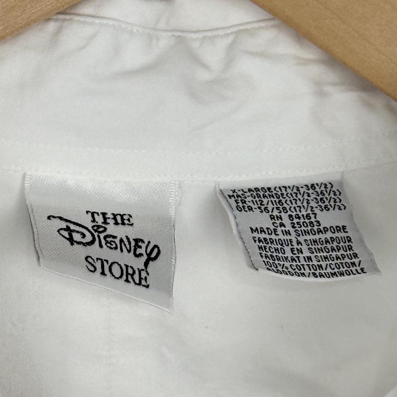 Vintage Mickey Mouse 90s Long Sleeve Button Up Shirt (XL)