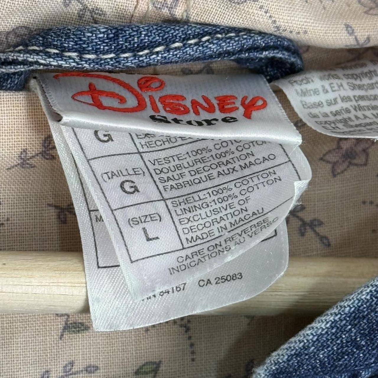 Vintage Winnie the Pooh Flowers 00s Denim Jacket (L)