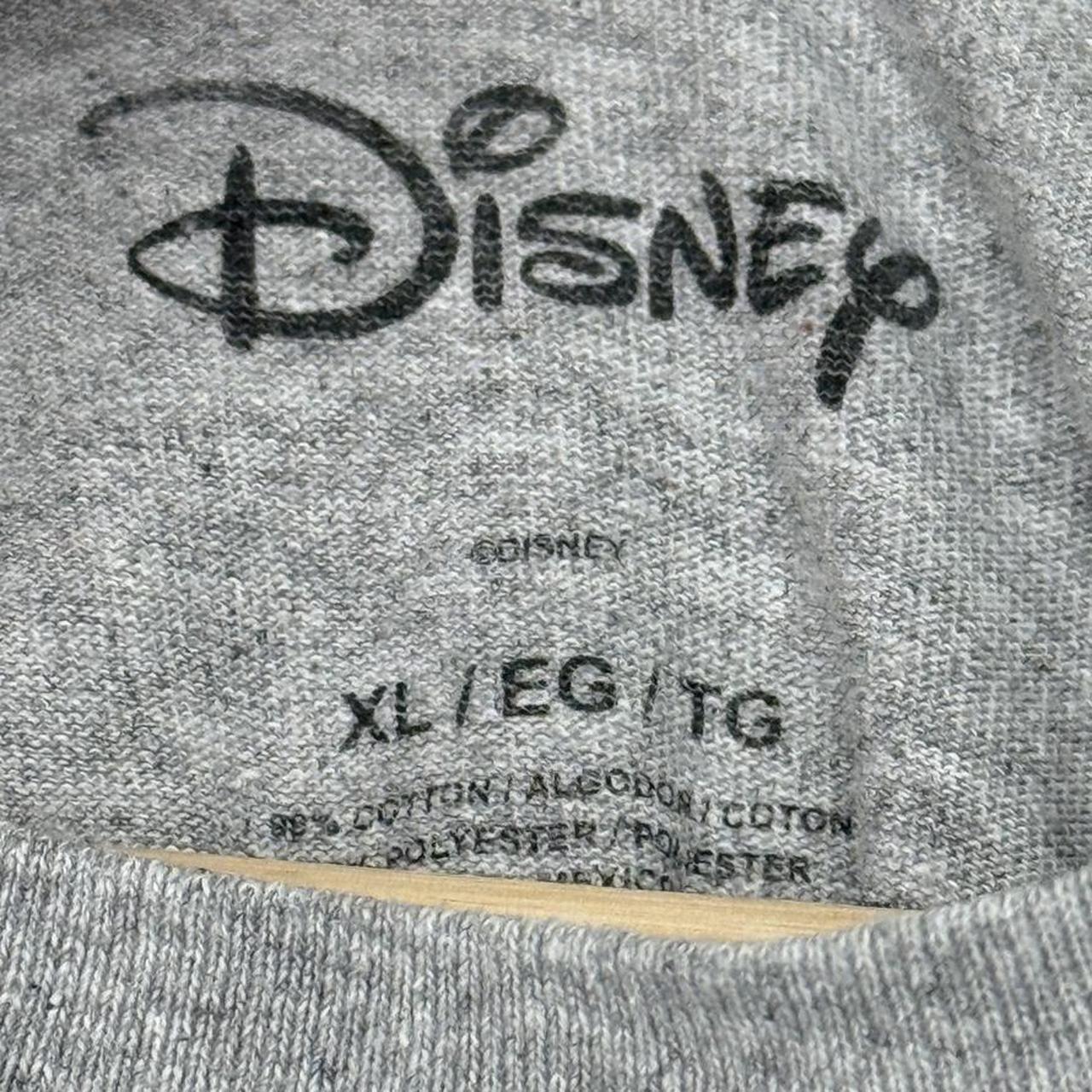 Disney Goofy Upside Down Grey T Shirt (L/XL)