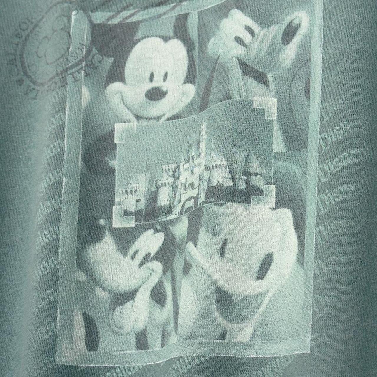 Vintage Mickey & Friends Disneyland Postcard 00s T Shirt (XL)