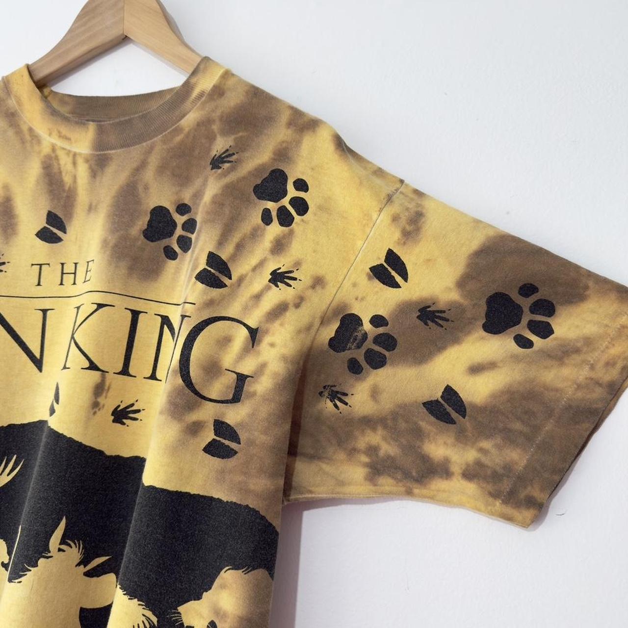 Vintage Disney's The Lion King Tie Dye 90s T Shirt (XL)