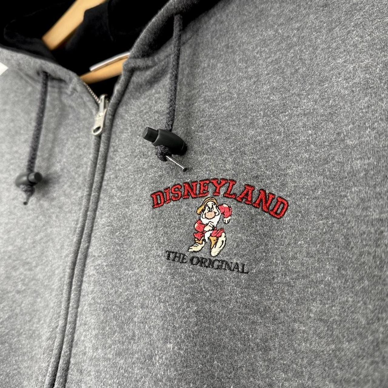 Vintage Disneyland Grumpy 00s Zip Up Hoodie (M)