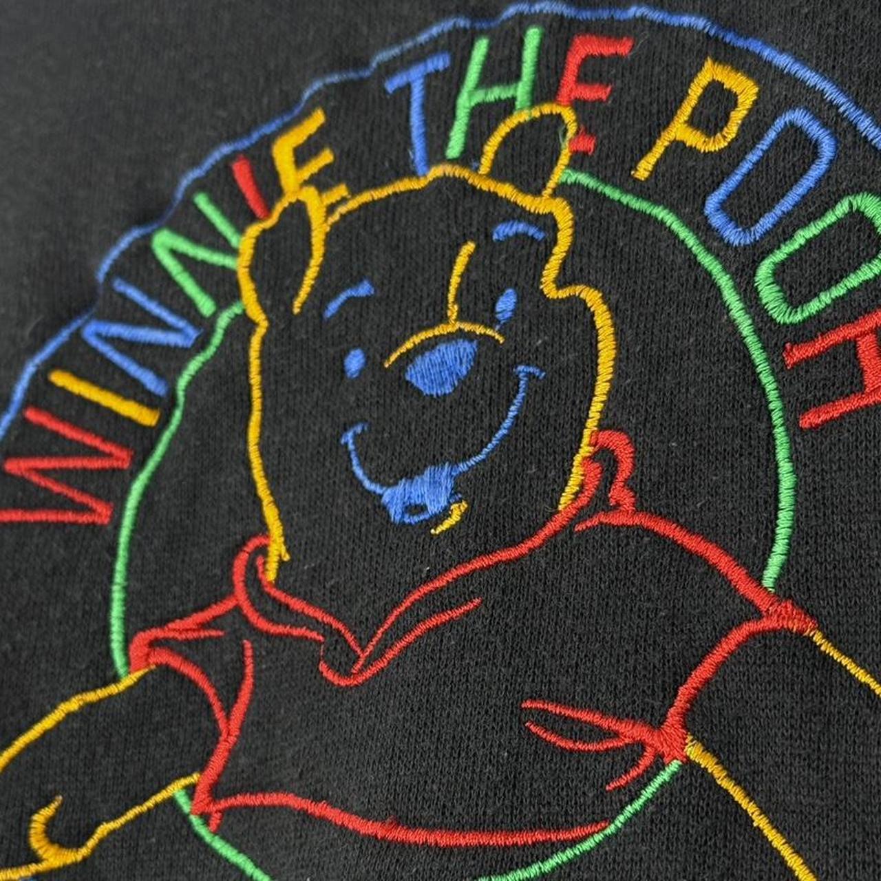 Vintage Winnie the Pooh Embroidered Outline 90s Sweatshirt (M/L)