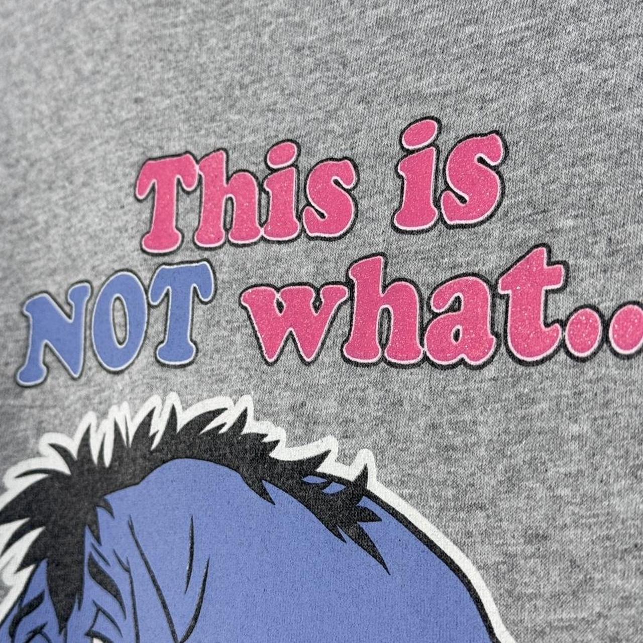 Eeyore The Wonderful World of Disney 2000s T Shirt (XL)
