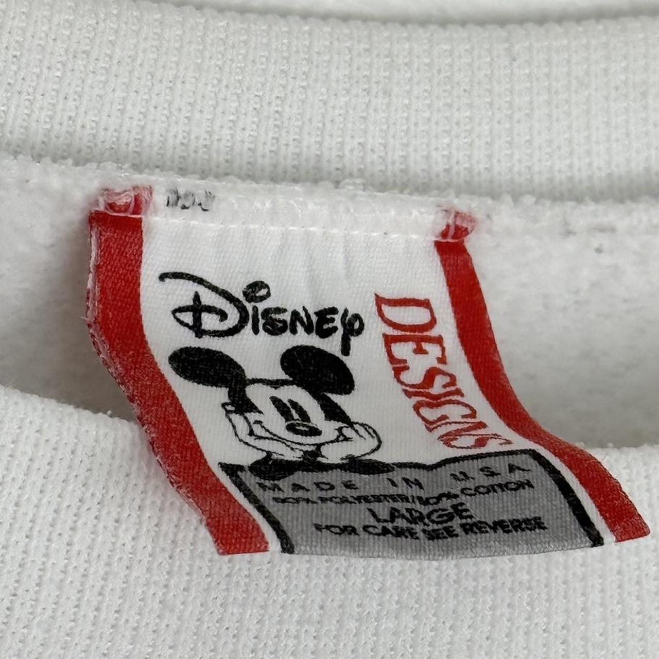 Vintage Mickey Mouse Spell Out Arms 90s Sweatshirt (L)